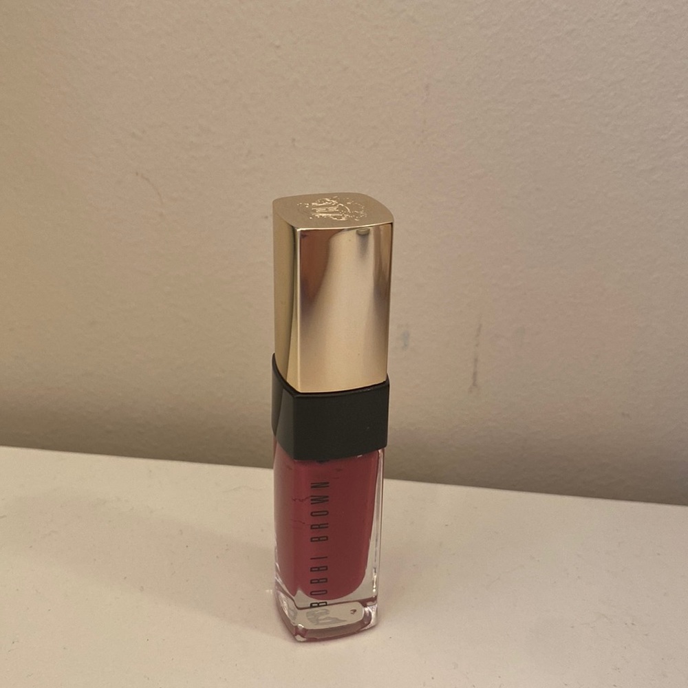 Rare 😍 Bobbi Brown luxe Liquid Lip High Shine - 6 Strike A Rose